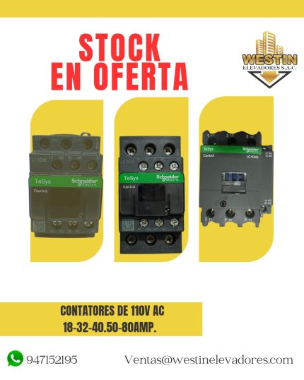 CONTADORES DE 110V AC (18-32-40.50-80 AMP.)