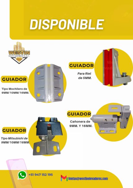 GUIADORES PARA ASCENSORES